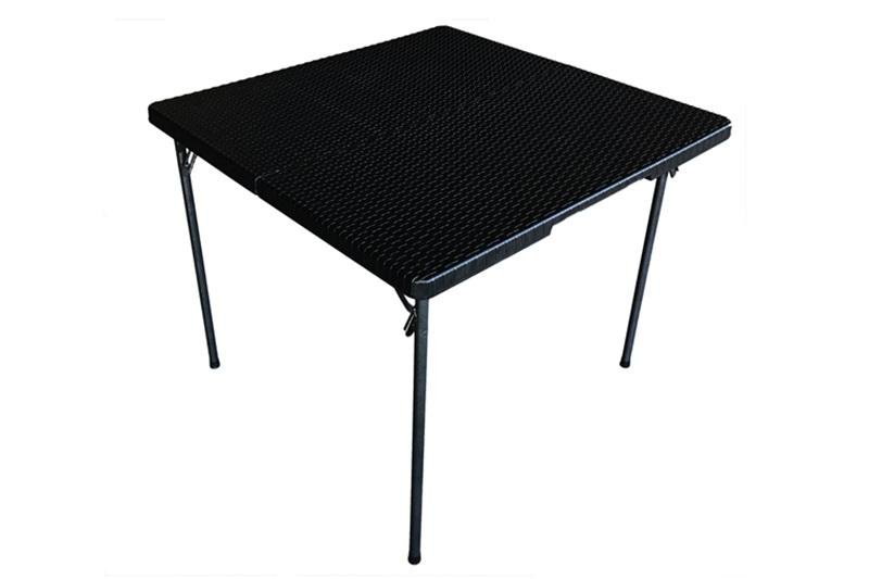 wicker folding table -35''   Plastic Furniture company   blow molding products   3