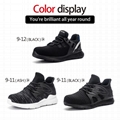 safety shoes with steel toe flyknit upper fashion 3