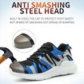 safety shoes with steel toe flyknit upper fashion