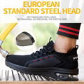 safety shoes with steel toe flyknit upper fashion 5