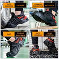 safety shoes with steel toe flyknit upper fashion 2