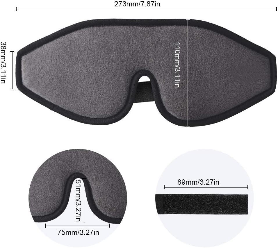  Factory Patent Wangsonole Travel Private Label Custom 3D Sleep Eye Mask  3