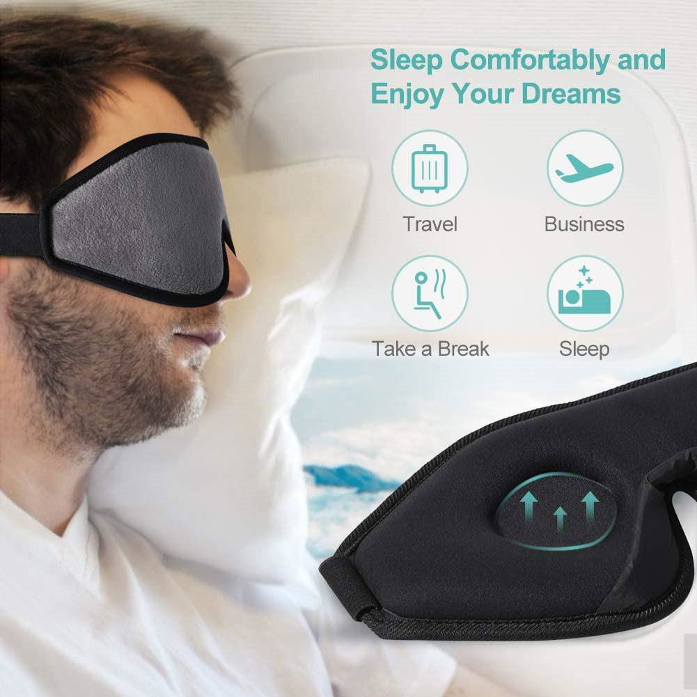  Factory Patent Wangsonole Travel Private Label Custom 3D Sleep Eye Mask  5