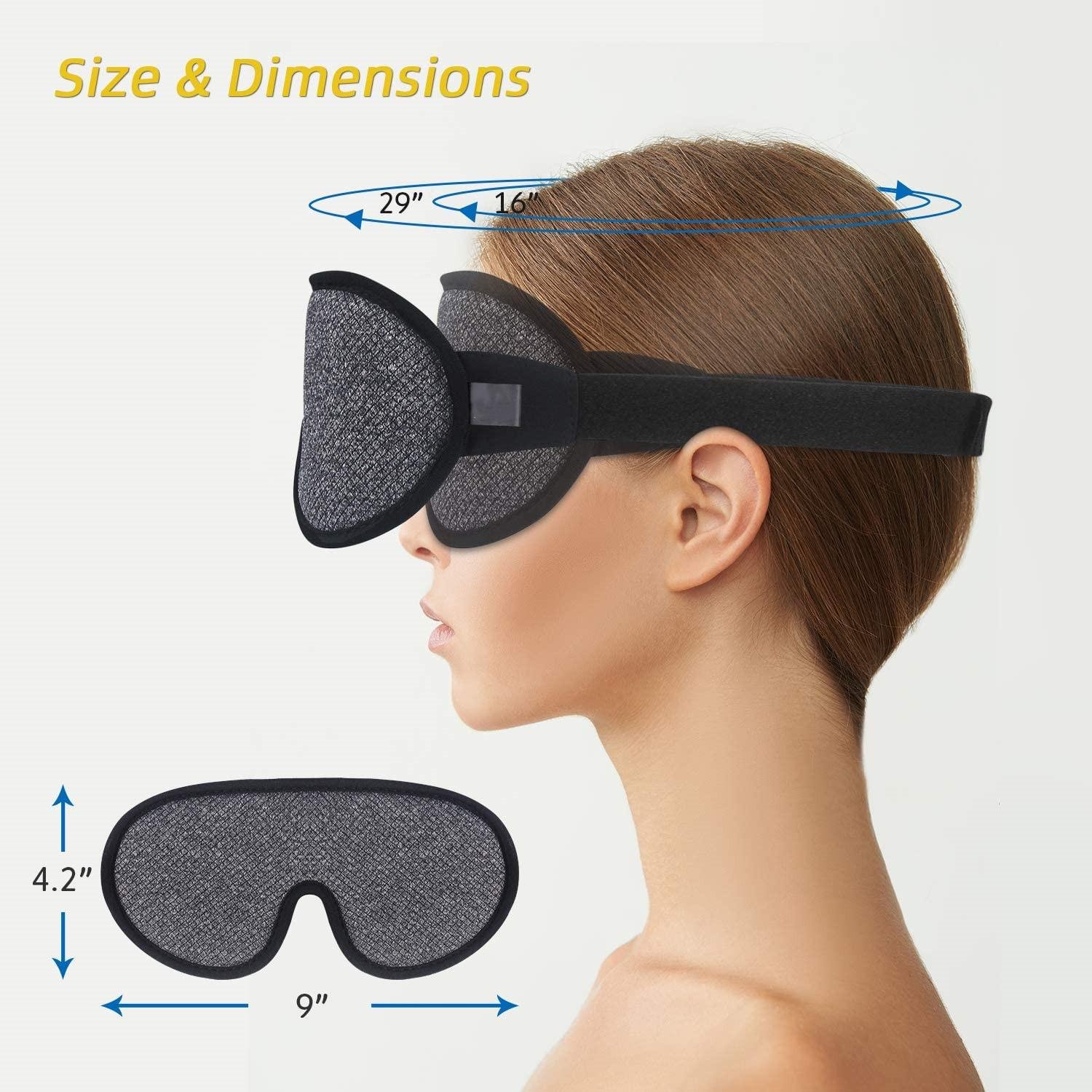 2020 New products Newest Item 3d sleep mask sleeping eye mask for sale 4
