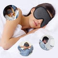 Adjustable washable 100% blocking light 3D memory foam sleep mask sleeping masks 3