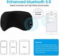 Best Headphones for Sleeping with bluetooth wireless 5.0 eye mask 2