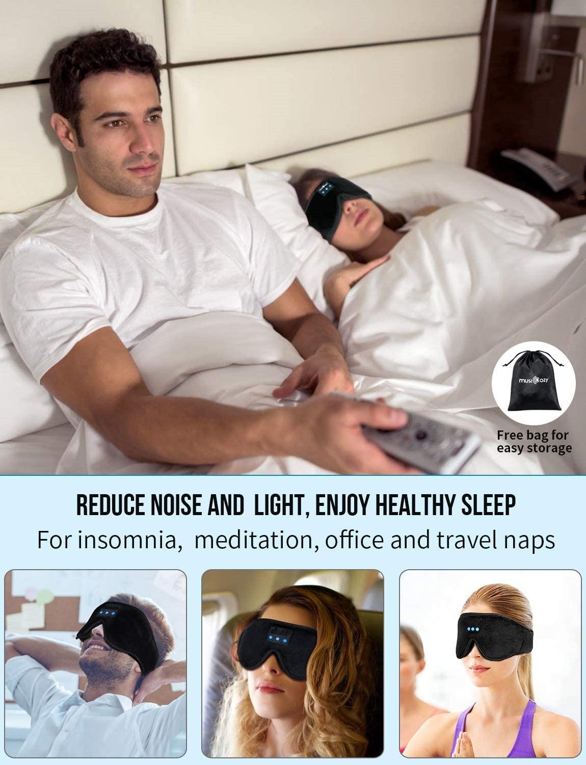 Travel Meditation Insomnia Soft Eye Shade Cover 3D Contoured Blindfold Sleeping  4