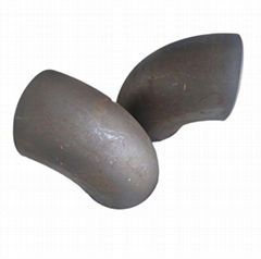 Seamless Pipe Fittings 1.35 Bend Stainless steel Elbow With Shotblasting Paintin