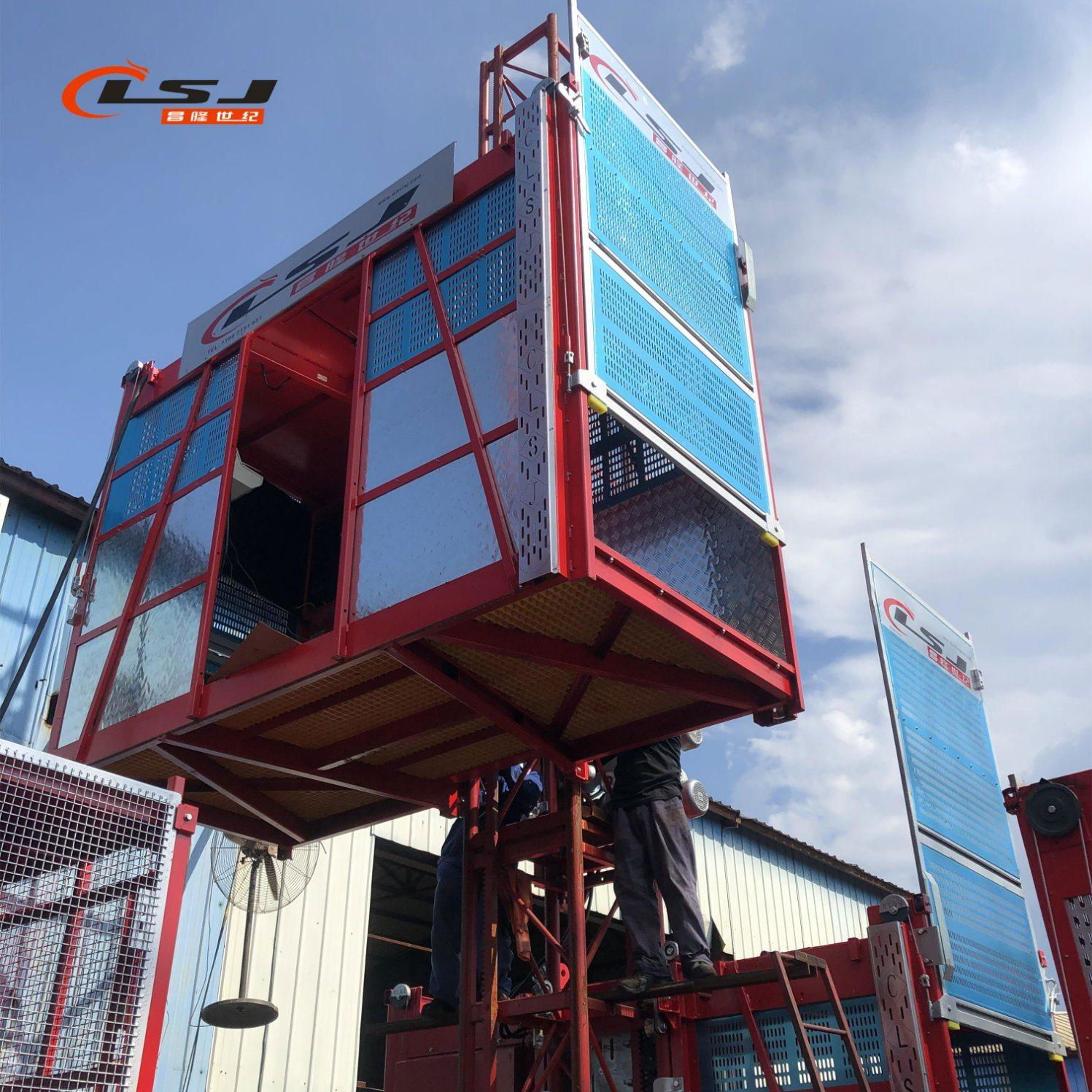 OEM Construction Elevator Hoist Building Material Elevator Hoist Small Material