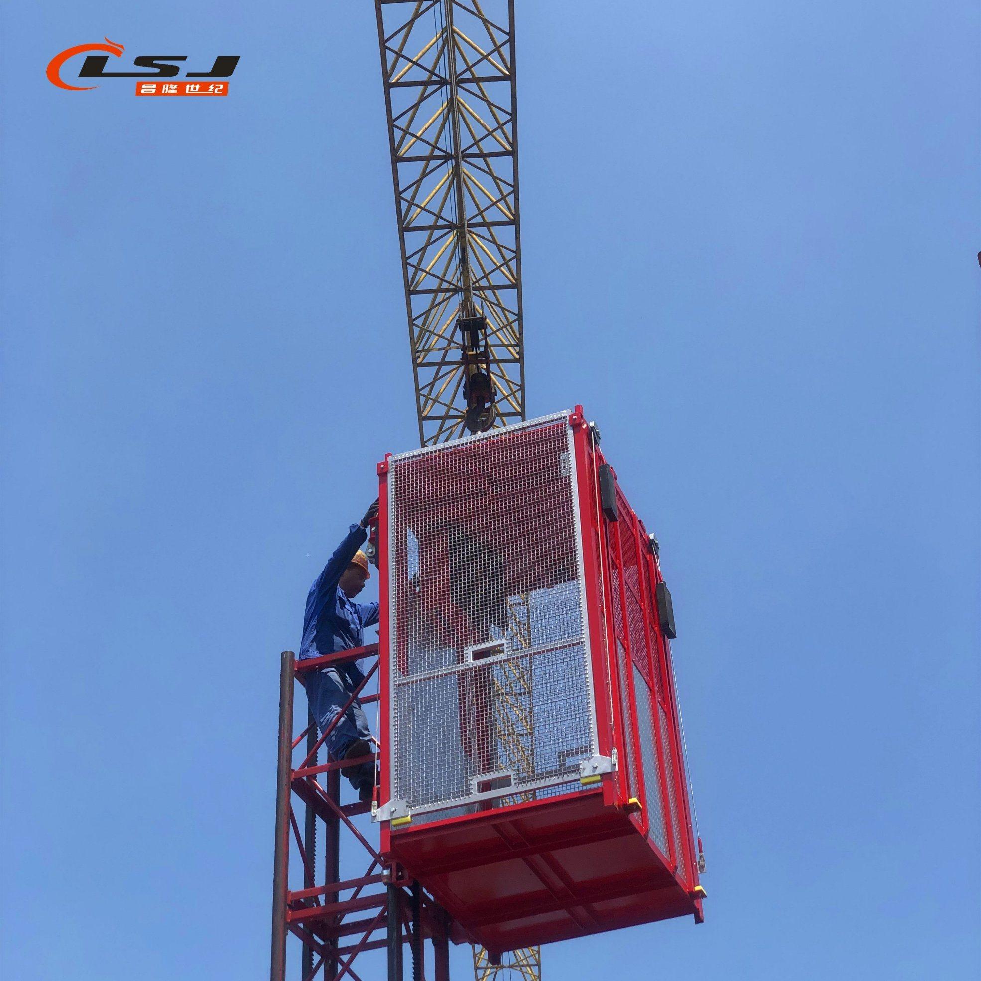 OEM Construction Elevator Hoist Building Material Elevator Hoist Small