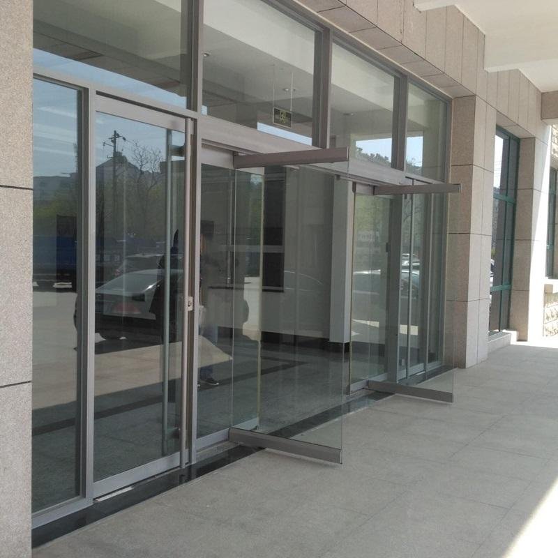 All Glass Panic Breakout Automatic Sliding Door  2