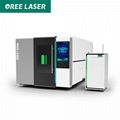 The newest metal cnc fiber laser cutting machine with long life 3