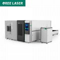 New style metal fiber laser cutting