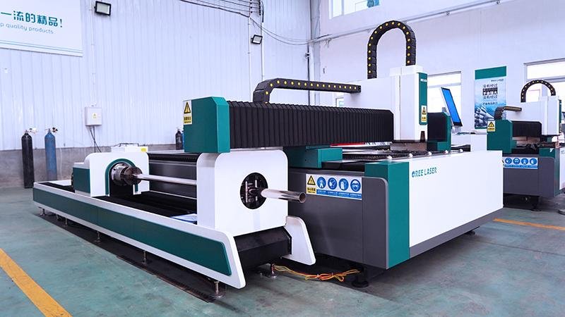 Easy operation CNC fiber laser cutting machine for sheet metal and tube metal 2