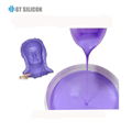 RTV-2 FDA Addition Cured Mould Make Liquid Silicone Rubber For Life Casting 3