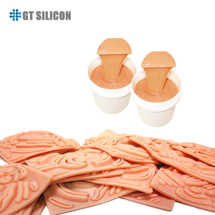 Medical Grade Addition Cured Liquid Silicone Rubber For Human Skin Making 5