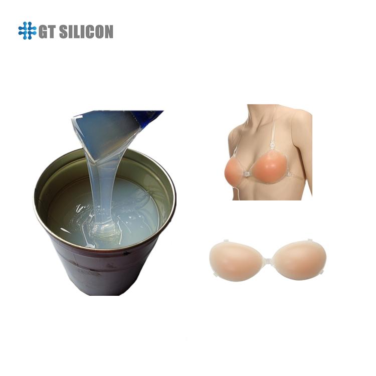 Low Viscosity Addition Cured Liquid Silicone Rubber For Silicone Women Bra Pad 