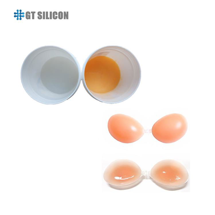 Low Viscosity Addition Cured Liquid Silicone Rubber For Silicone Women Bra Pad  3