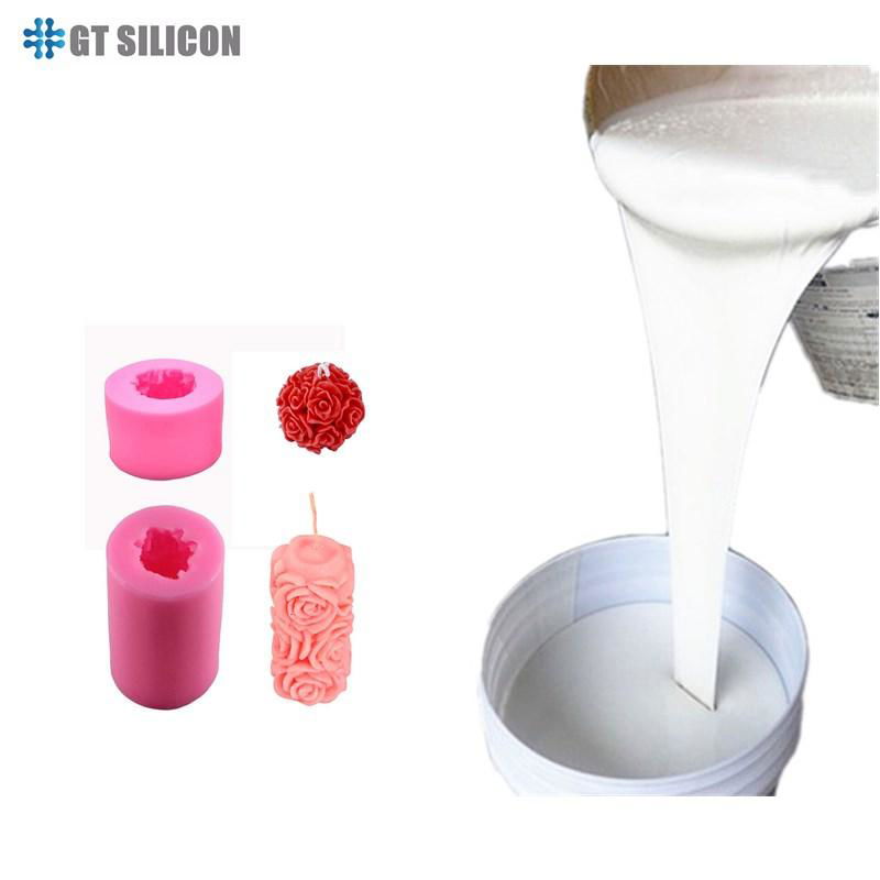 Manufacturer RTV-2 Raw Material Tin Silicone Rubber Moldmaking For Candle 4