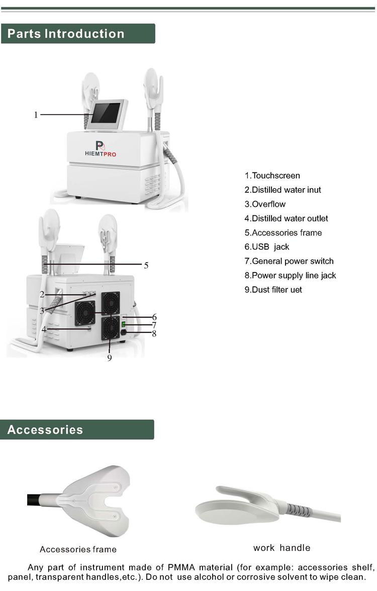 High Energy Focused Electromagnetic EMS Wave EMS Sculptor Muscle 5