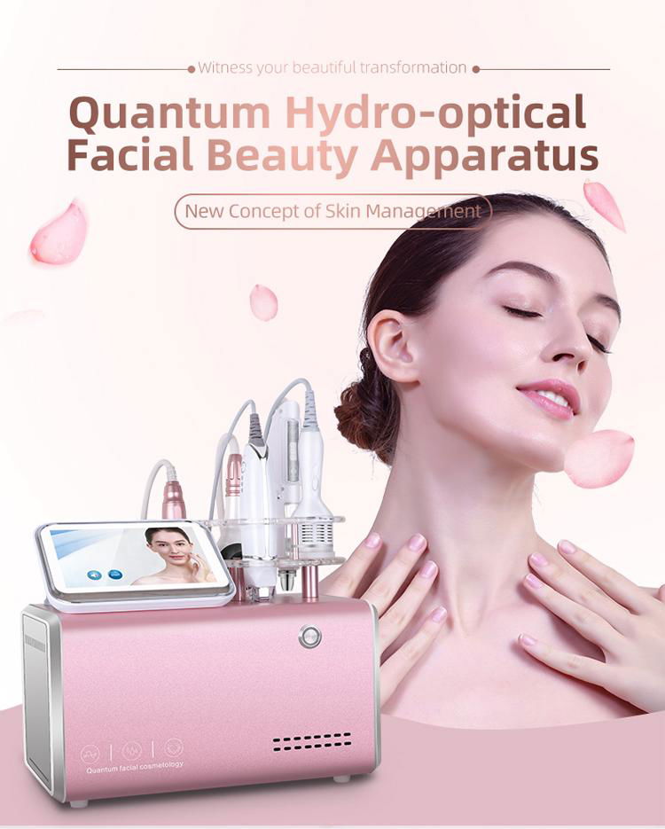 Quantum Hydro-optical Facial Beauty Apparatus No-Needle Mesotherapy Device 2