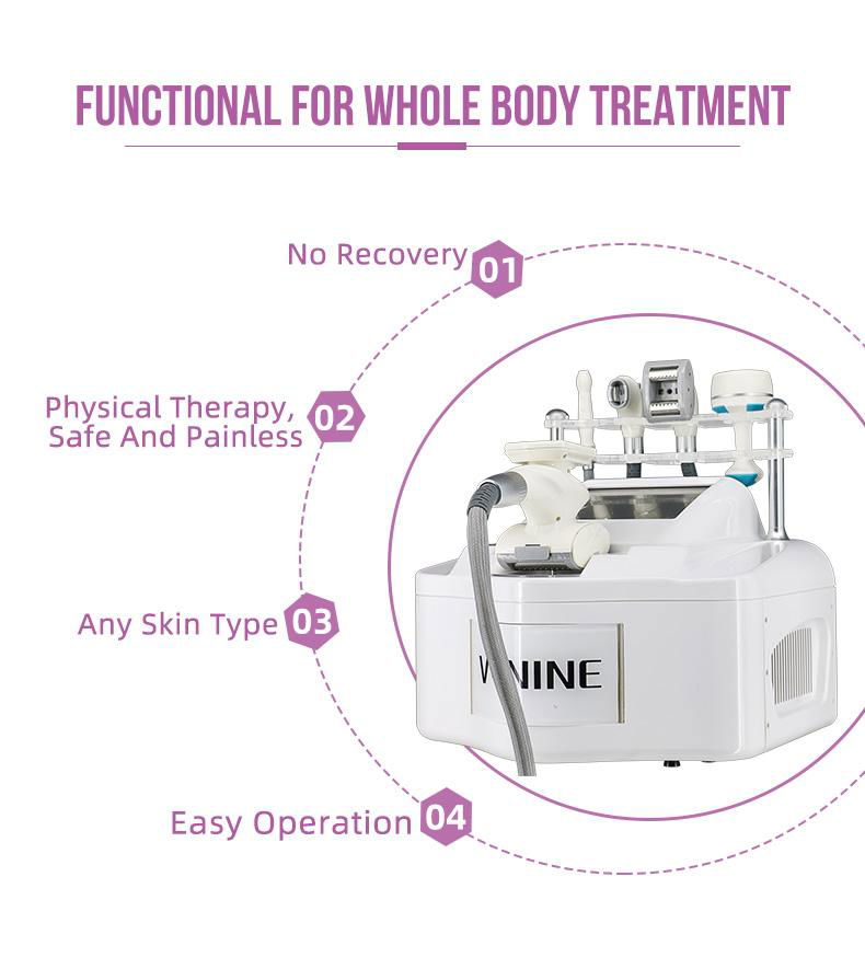 2020 New 5 in 1 Potable Velashape V9 Machine for Body Face and Eyes  3