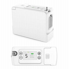 battery operated portable oxygen concentrator for travel