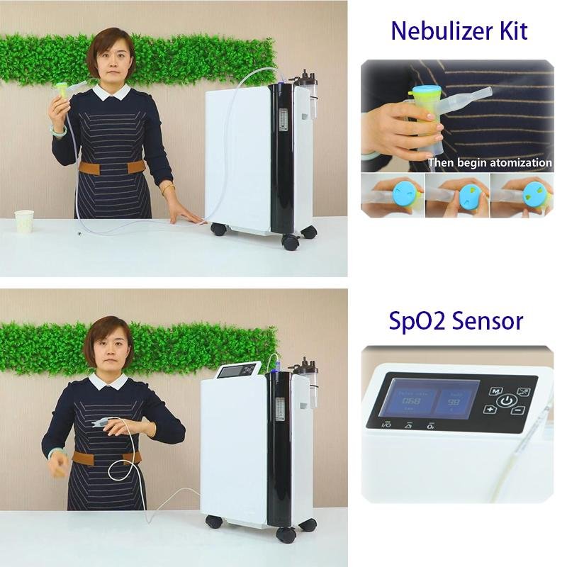 5L Small Oxygen Concentrator with nebulizer 4