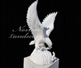 Marble eagle sculpture 1