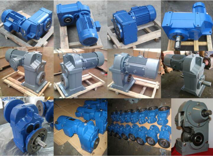 Solid shaft Hollow shaft Parallel Shaft Helical Geared motor 3