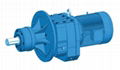 Coaxial Inline Helical Gearbox Flange