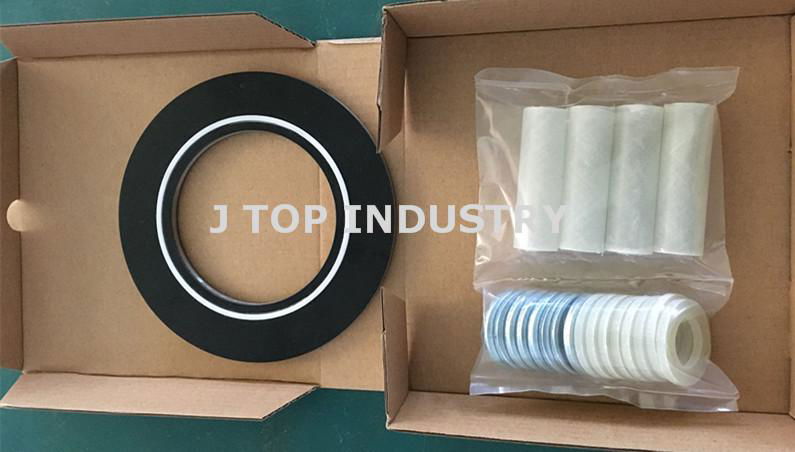 Flange insulation kit/set