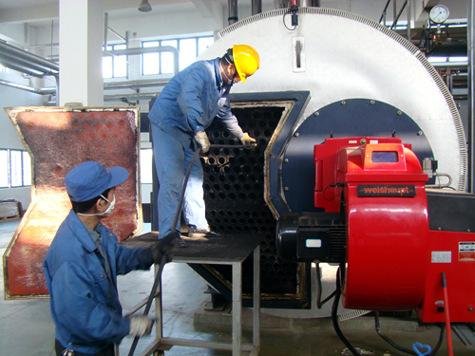 3 ton horizontal gas oil fired steam boiler for candy factory Sugar Factory