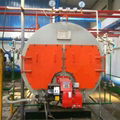 1ton Diesel Oil Fired Steam Boiler for