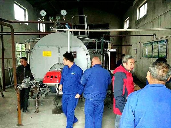 1ton Diesel Oil Fired Steam Boiler for AAC Steam-Cured Brick Production Line 4