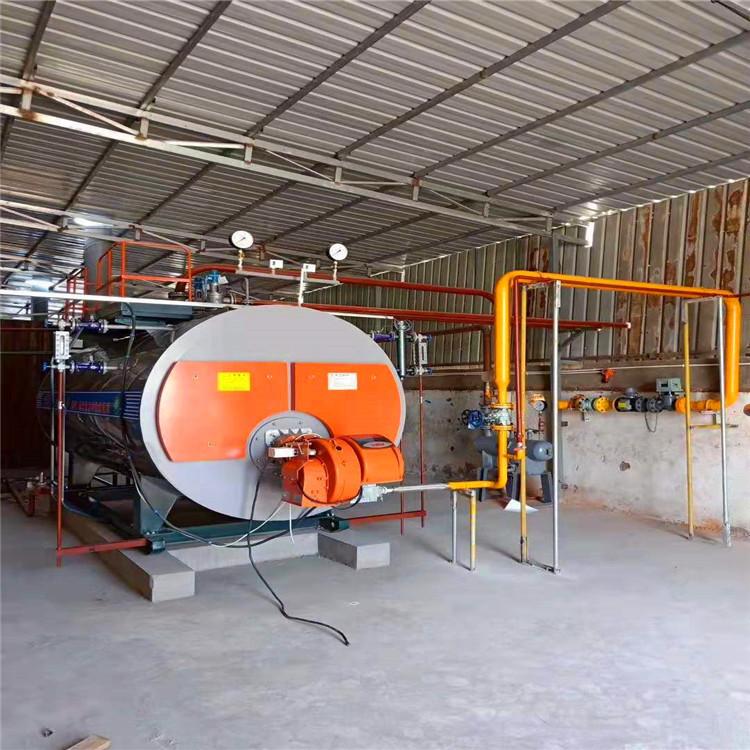 1ton 1000kg 70hp Oil Gas packaged Steam Boiler for Parboiling Rice rice mill  3