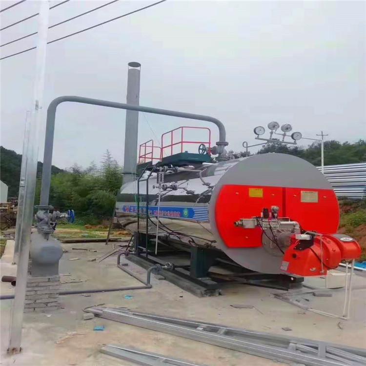 1ton 1000kg 70hp Oil Gas packaged Steam Boiler for Parboiling Rice rice mill  4