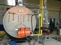 500kg Fuel Gas Oil Dual Fuel Packaged Steam Boiler with European Burner