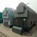 4 ton 4000kg Wood Pellet Rice Husk Steam Boiler for rice mill plant