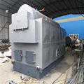 Low Consumption Single Drum Horizontal Wood Chips Steam Boiler for Heating  1