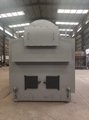 1000kg Wood Log Fired Industrial Biomass Steam Boiler For Parboiled Rice  