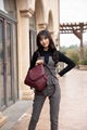  2020 new natural cowhide leather custom ladies backpack women's bags handbags 3