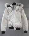 MOOSE KNUCKLES LITTLE RAPIDS BOMBER JACKET MEN DOWN COATS 