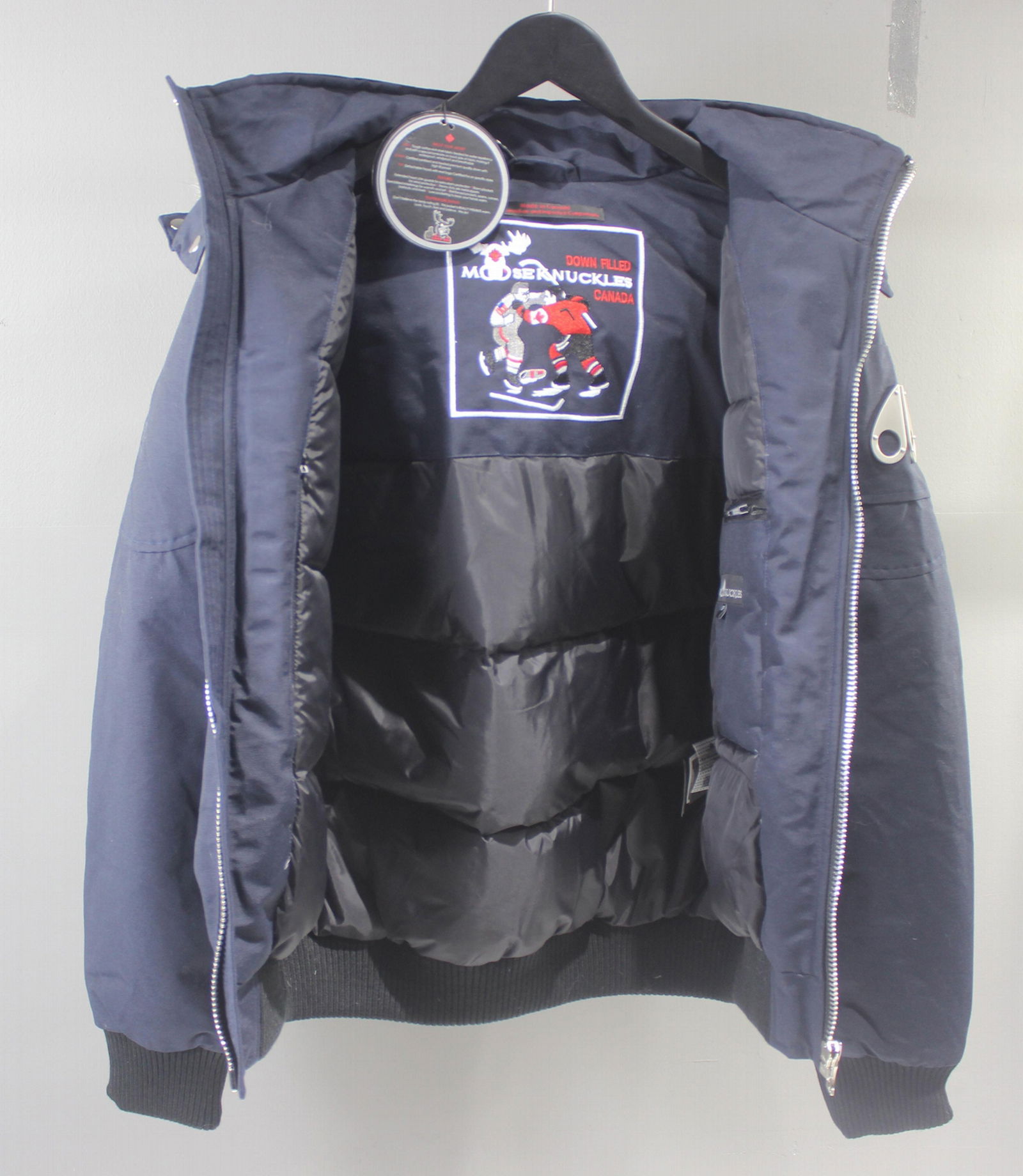 MOOSE KNUCKLES LITTLE RAPIDS BOMBER JACKET