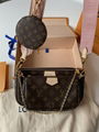 Louis Vuitton Multi Pochette Accessoir Bag Monogram Accessoires Cross Body Bag  