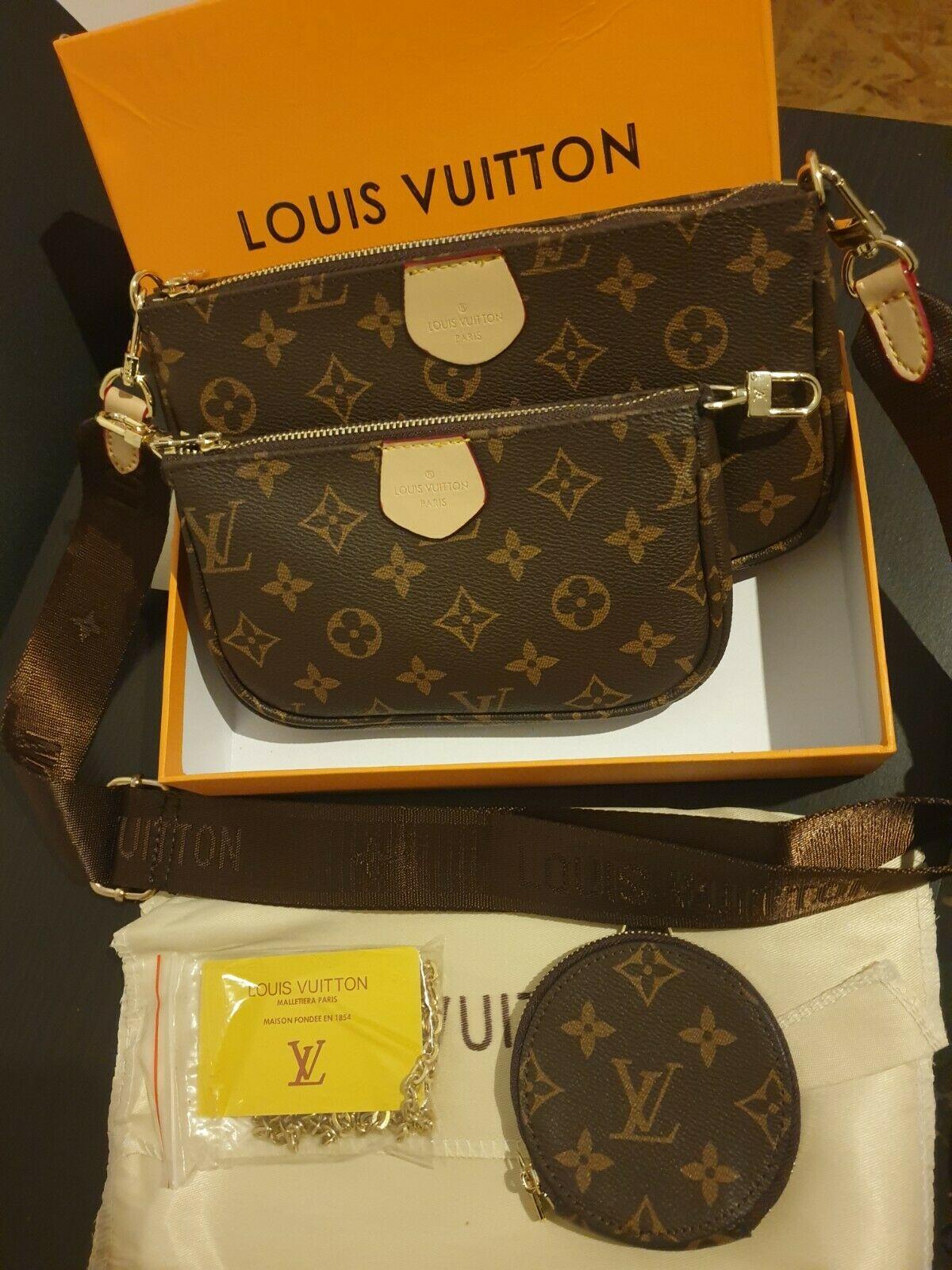 Louis Vuitton Multi Pochette Accessoir Bag Monogram Accessoires Cross Body Bag  