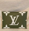               Pochette Kirigami Khaki Giant Monogram Pouch Clutch Medium 5