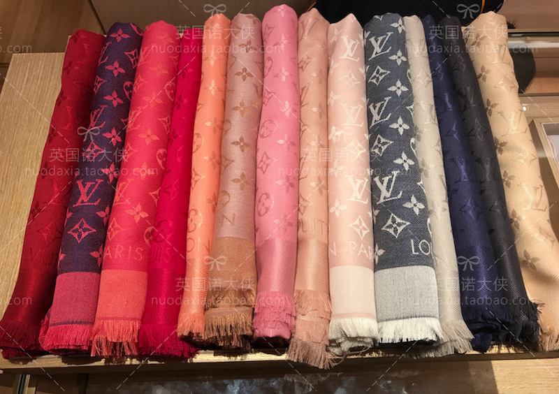 onogram Silk Wool Shine Scarf Shawl luxury brand wraps scarves - fashion  Scarf (China Trading Company) - Scarves - Scarf & Warm Products -