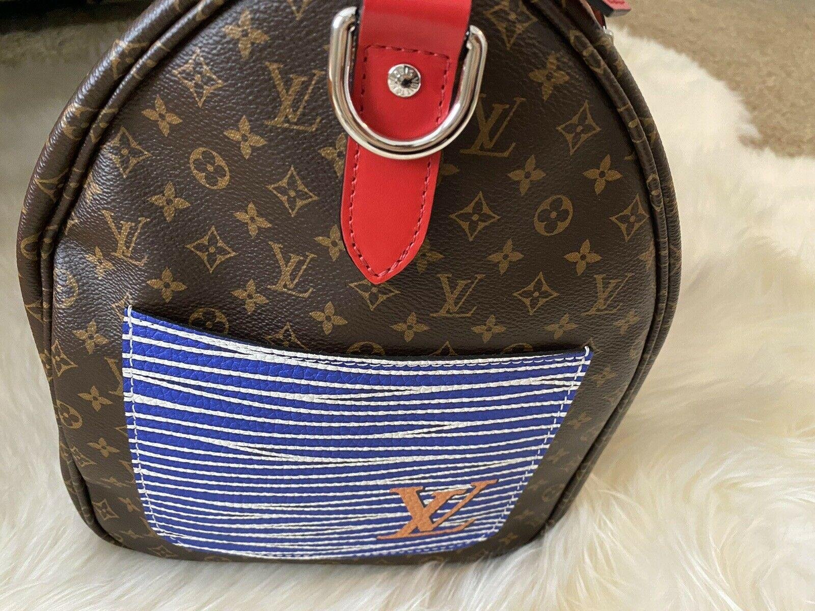 Keepall 50 Virgil Abloh Patchwork 2021 Limited Bandouliere boston ...