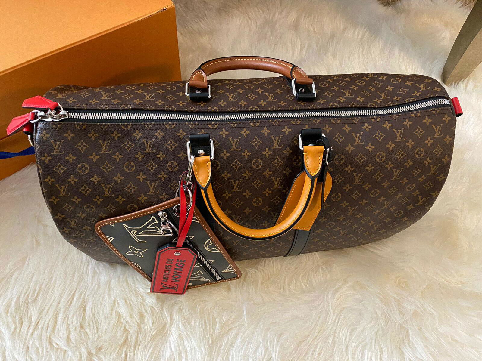 Louis Vuitton Keepall 50 Virgil Abloh Patchwork 2021 Limited ...